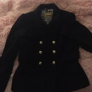 Guess fleece trench coat